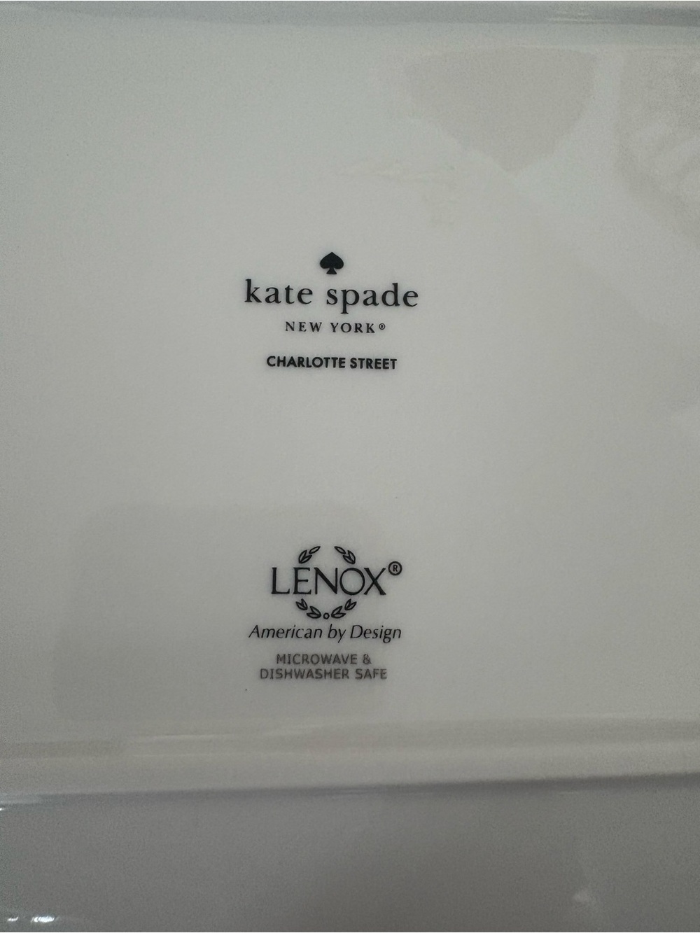Kate Spade New York by Lenox Charlotte Street Rectangular Serving Platter - Picture 3 of 4